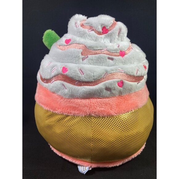 Squishable Pumkin Spice Latte Black Cat Disguise 2019 Orange Confetti Plush - Picture 3 of 10